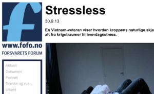 Forsvarets Forum: “Senk stressnivået med TRE”