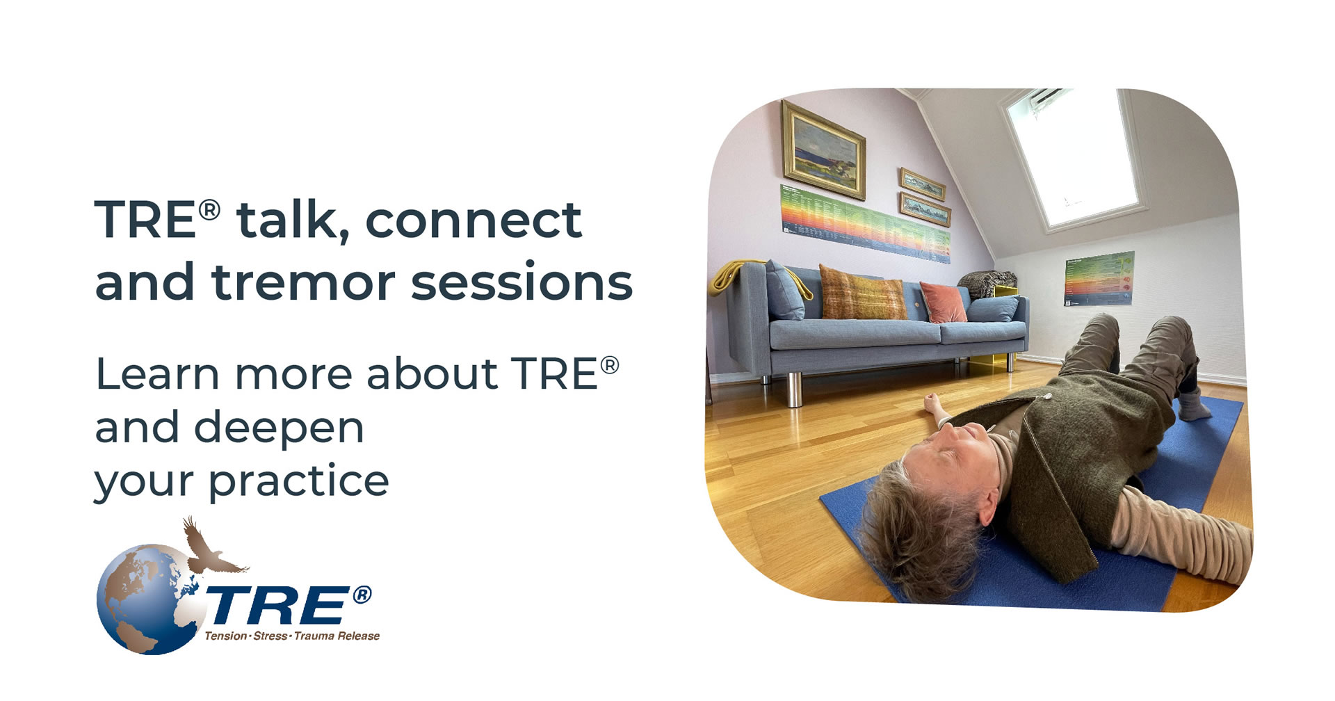 TRE® talk, connect and tremor sessions