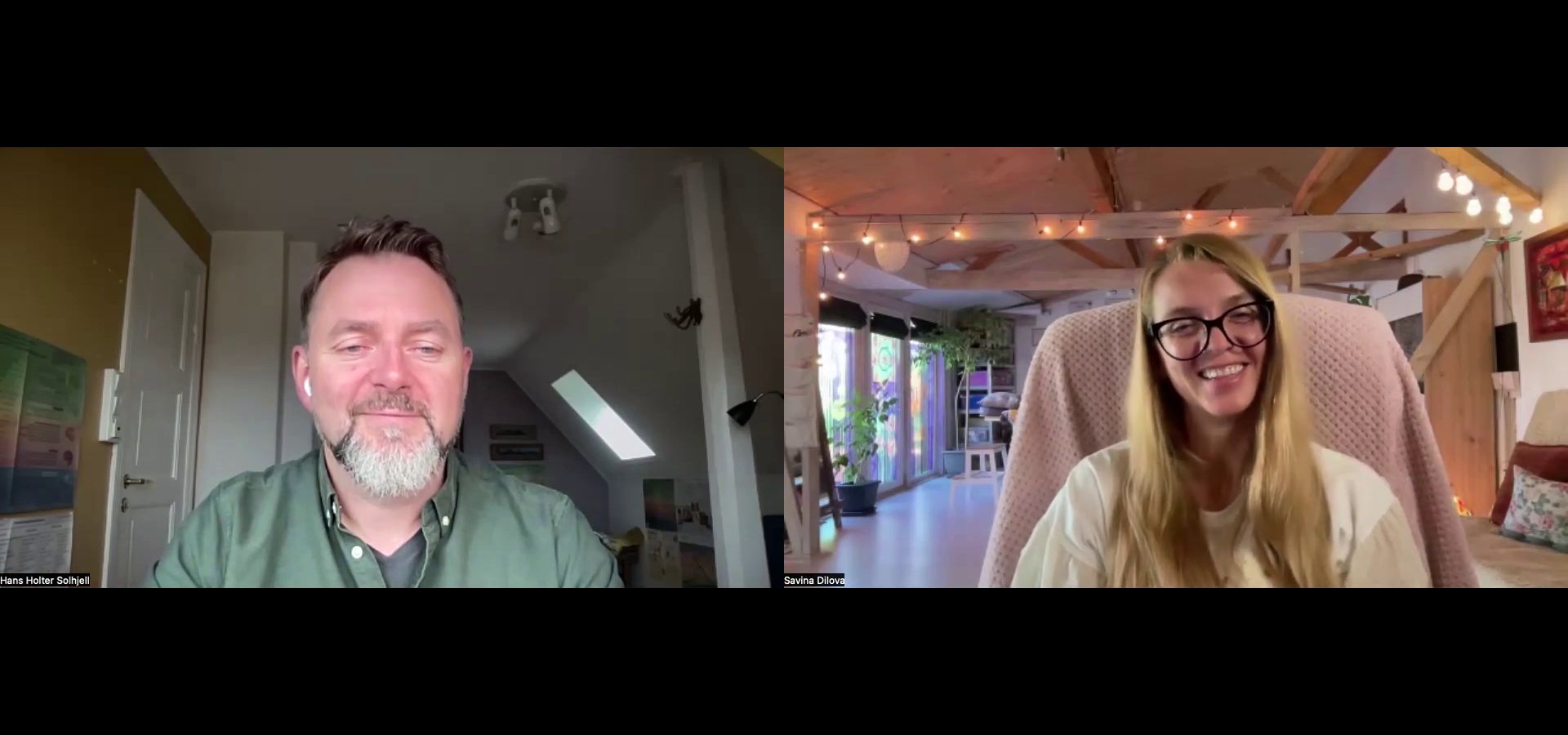 Interview with Hans Holter Solhjell on TRE® (Trauma Release Exercises), interviewed by Savina Dilova on her podcast about TRE, Trauma Release Exercises.